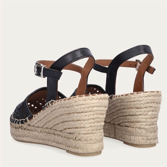 Billi Bi A8611 Espadrilles, Black Nappa 